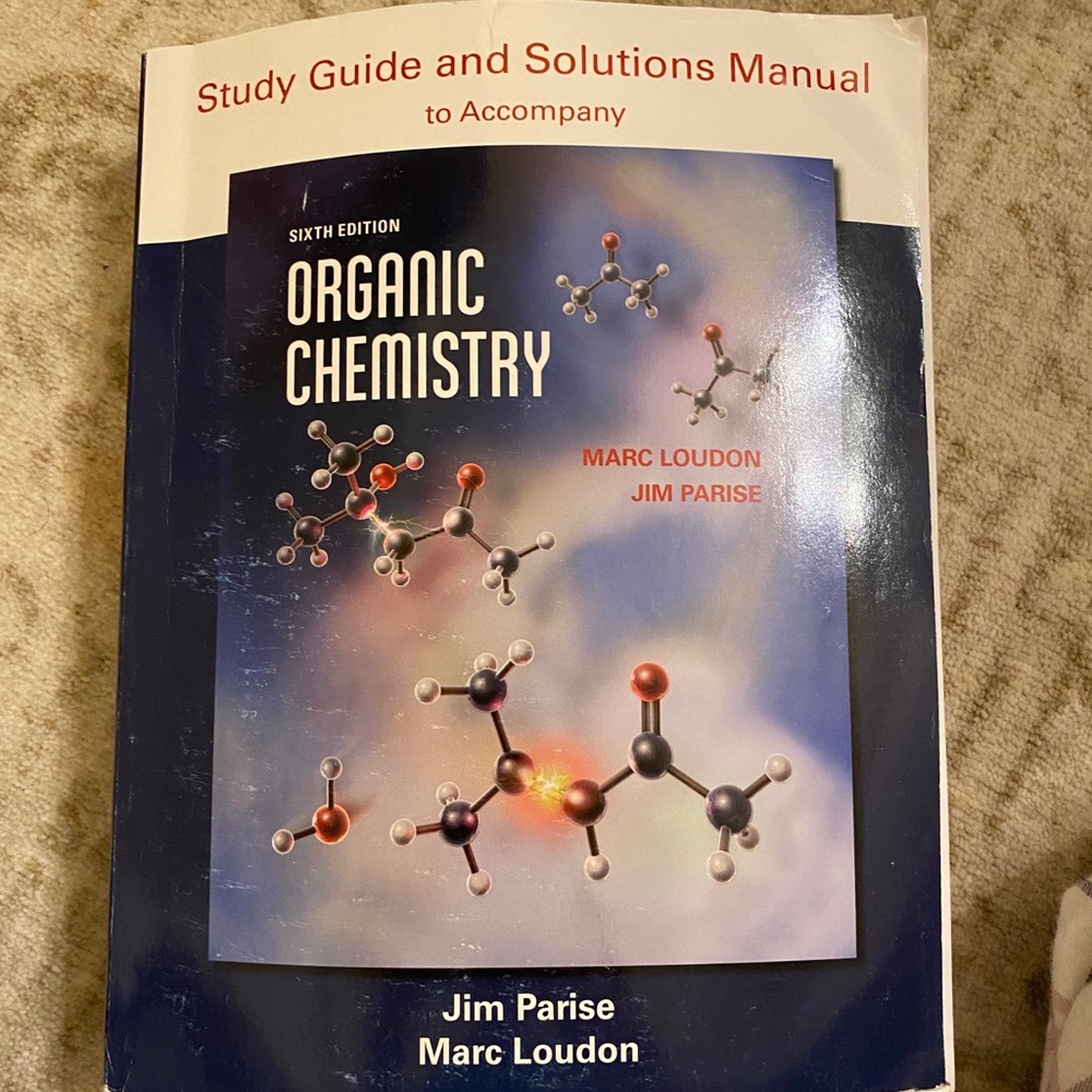 Organic Chemistry Solutions Manual